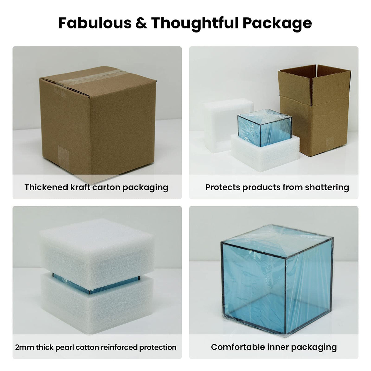 Coffee Capsule Storage Box Coffee Pod Holder Organizers Accessories Anti Dust Durable Clear Acrylic Box for House and Office Use