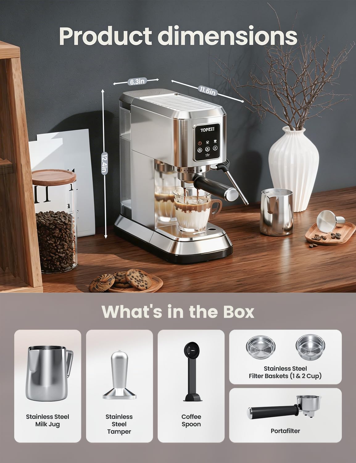 Espresso Machine 20 Bar