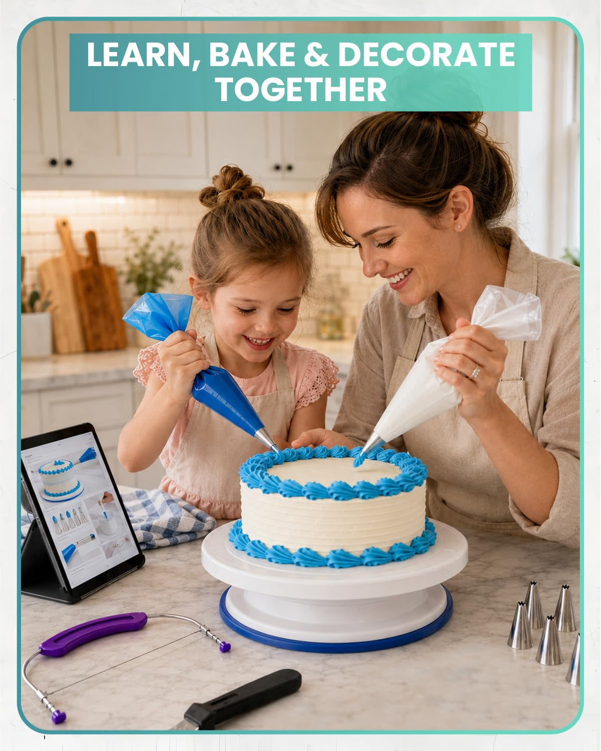 90PCs Cake Decorating Kit for Beginners