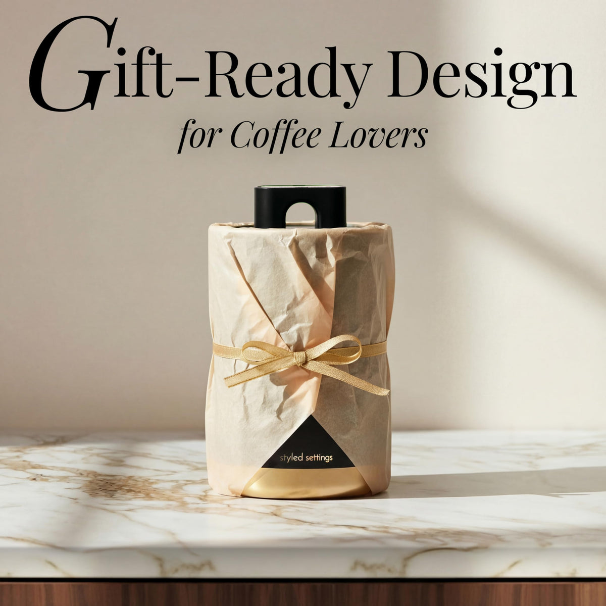 Vacuum Coffee Canister with Airtight Lid