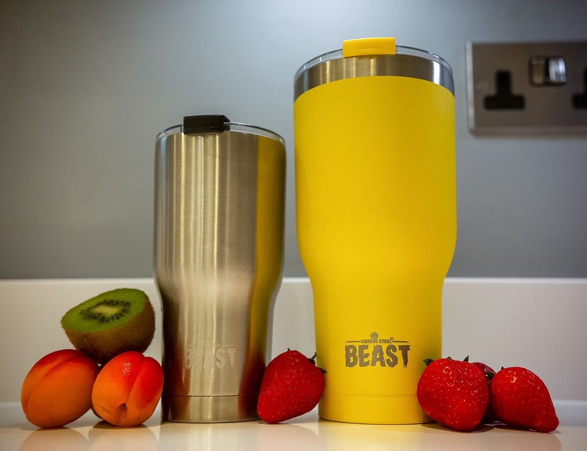 Beast 40 oz Tumbler Stainless Steel Vacuum Insulated Coffee Ice Cup Double Wall Travel Flask