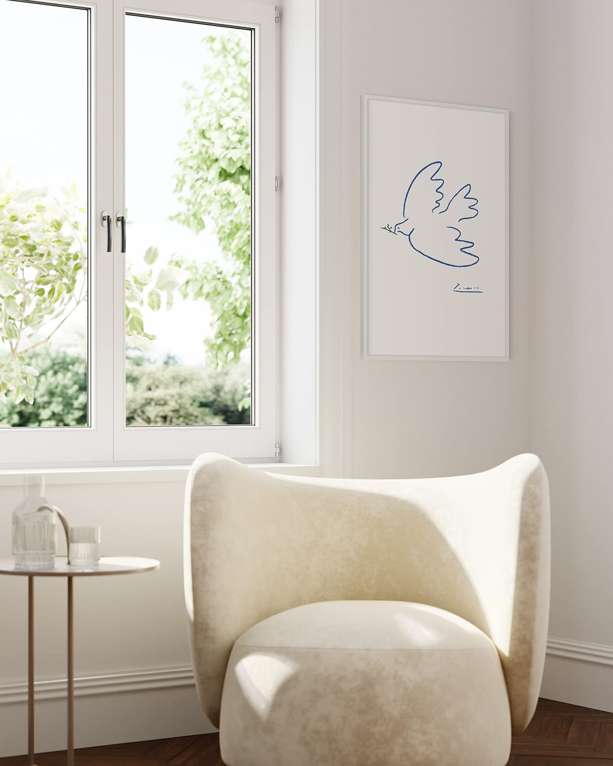 24x36 White Aluminum Poster Frame