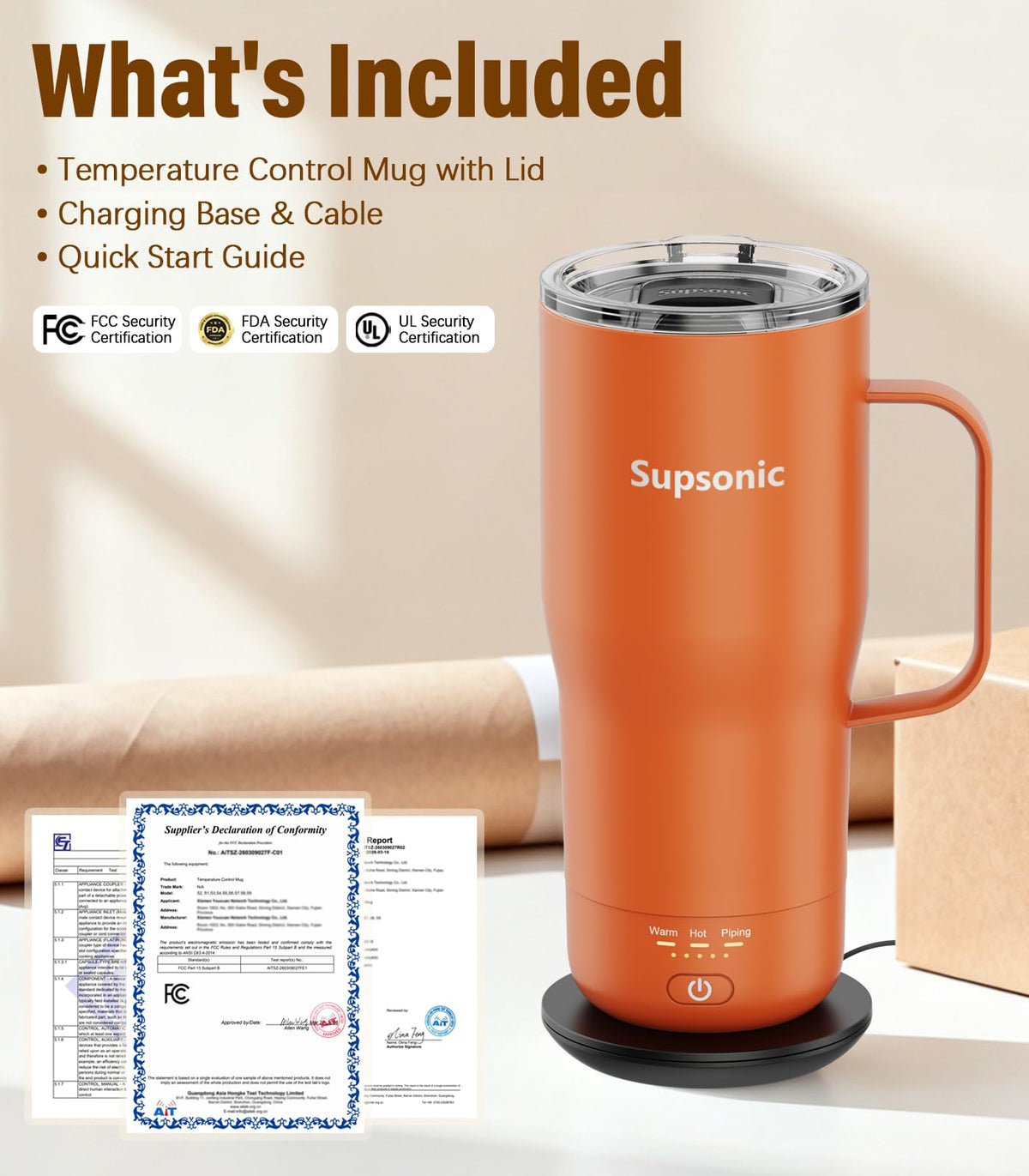 Heated Coffee Mug