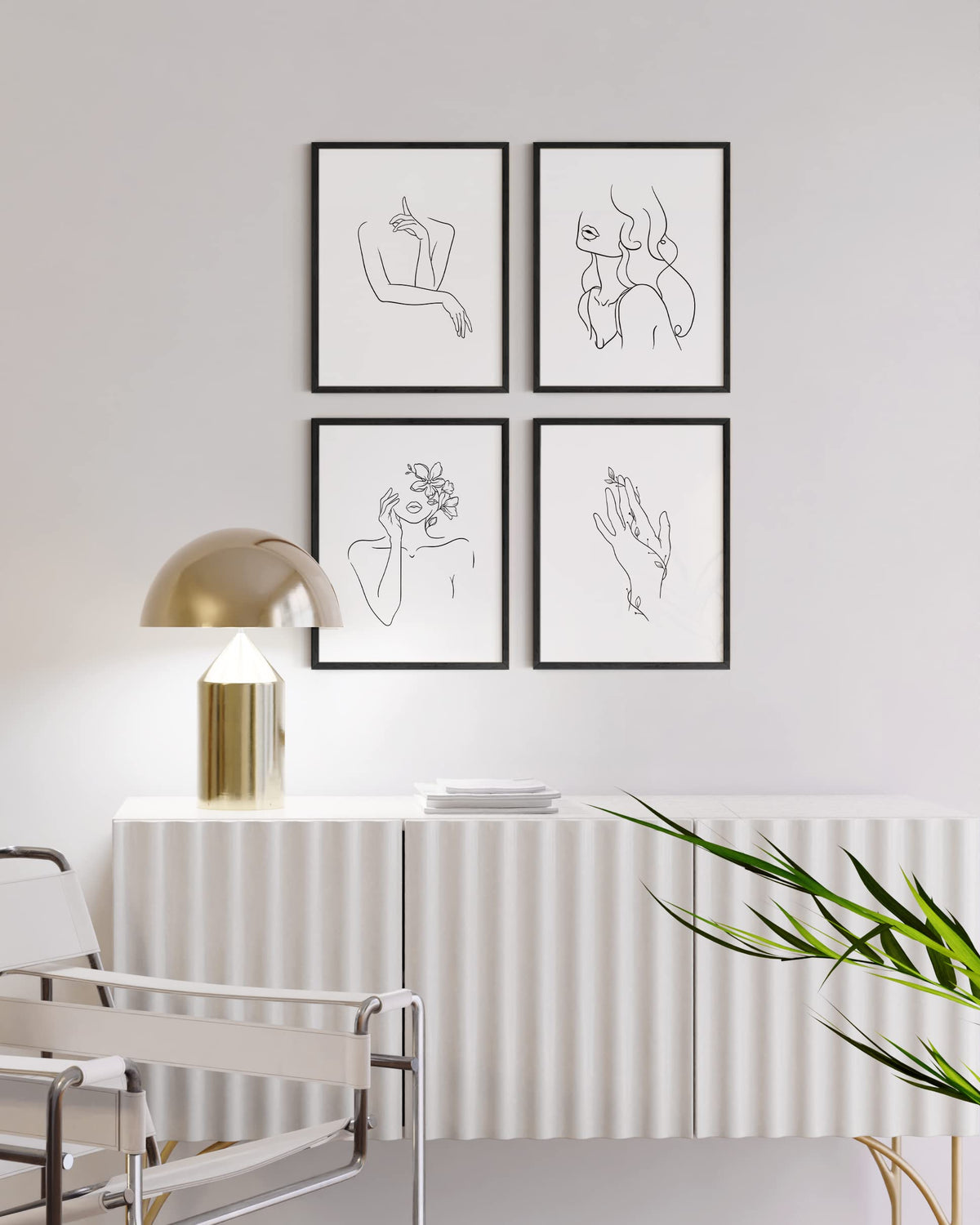12x16 Black Oak Wood Picture Frames Set of 15