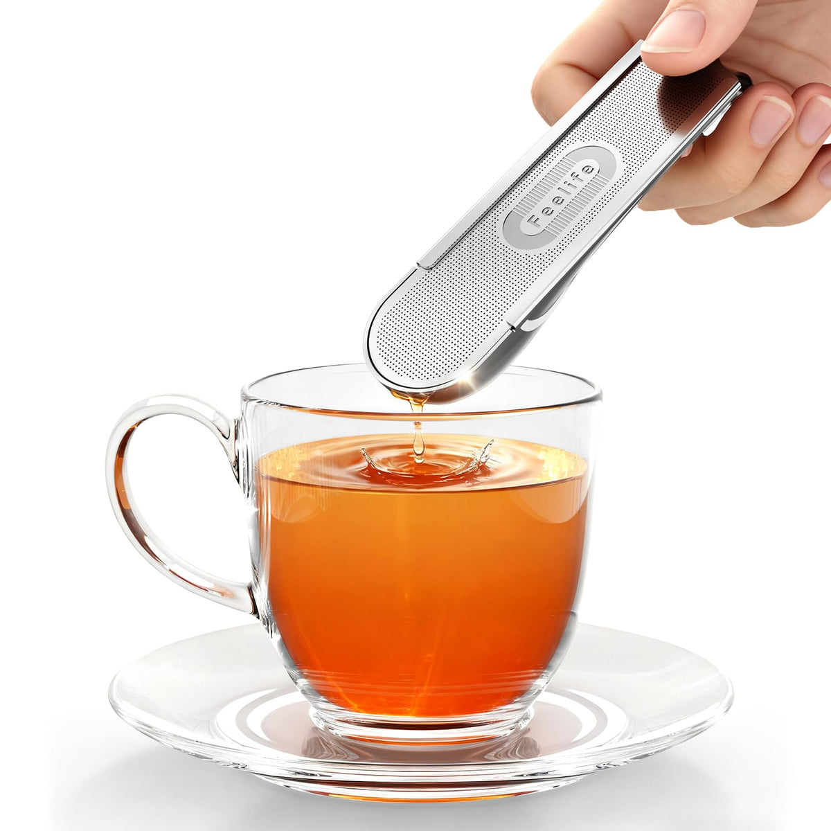 2-in-1 Tea Scoop Infuser for Loose Leaf Tea Strainer Fine Mesh