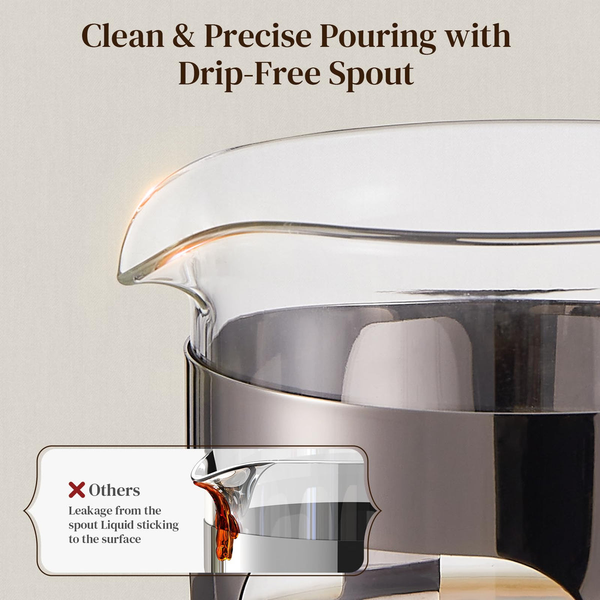 French Press Coffee Maker 21oz 0.6 L