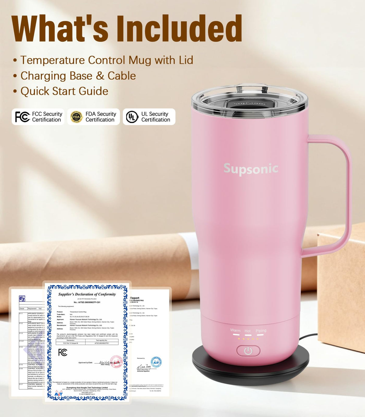 Heated Coffee Mug