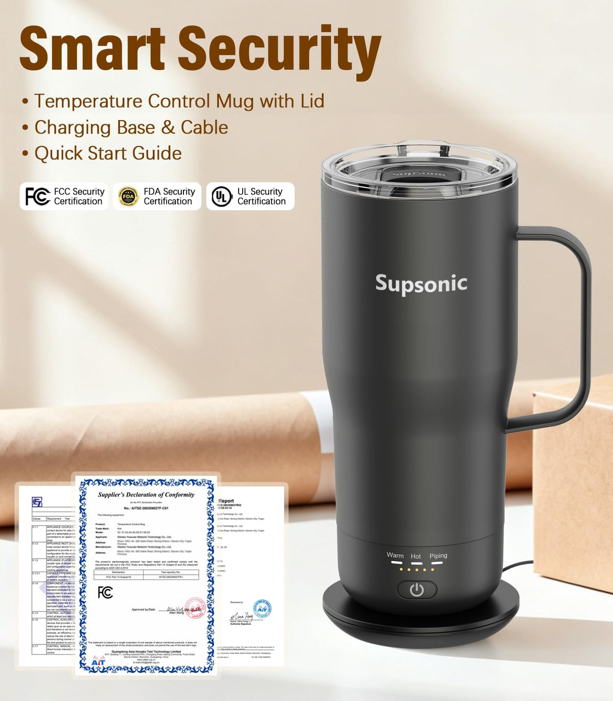 Heated Coffee Mug