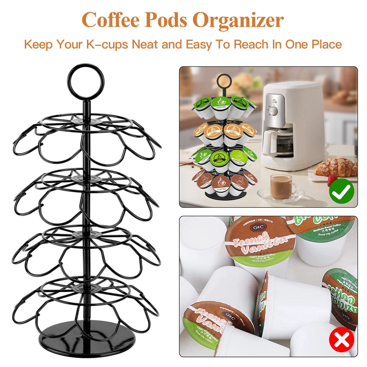 Coffee Pod Holder (36 Count)