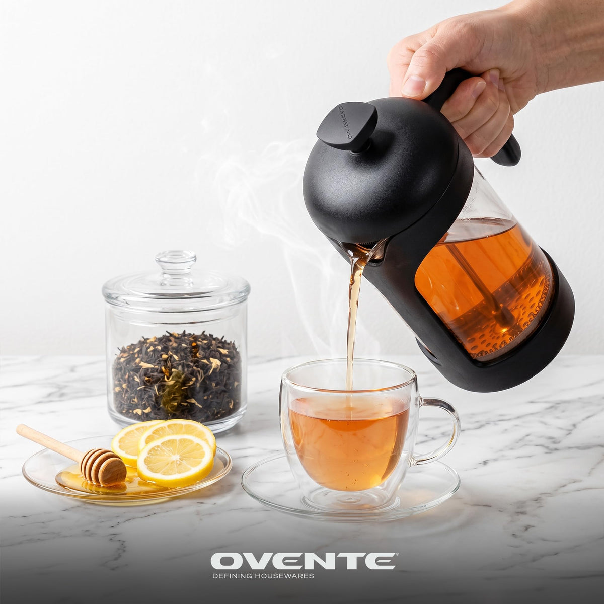 20oz French Press Coffee Maker with 4