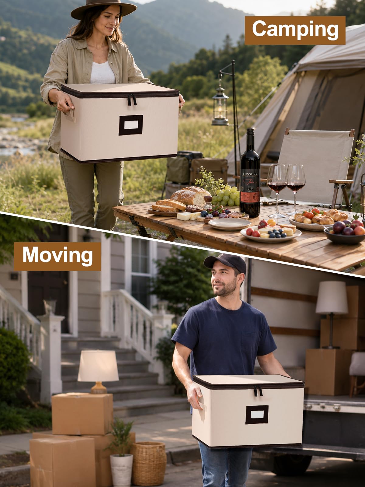 Wine Glass Storage Box (2 Count)
