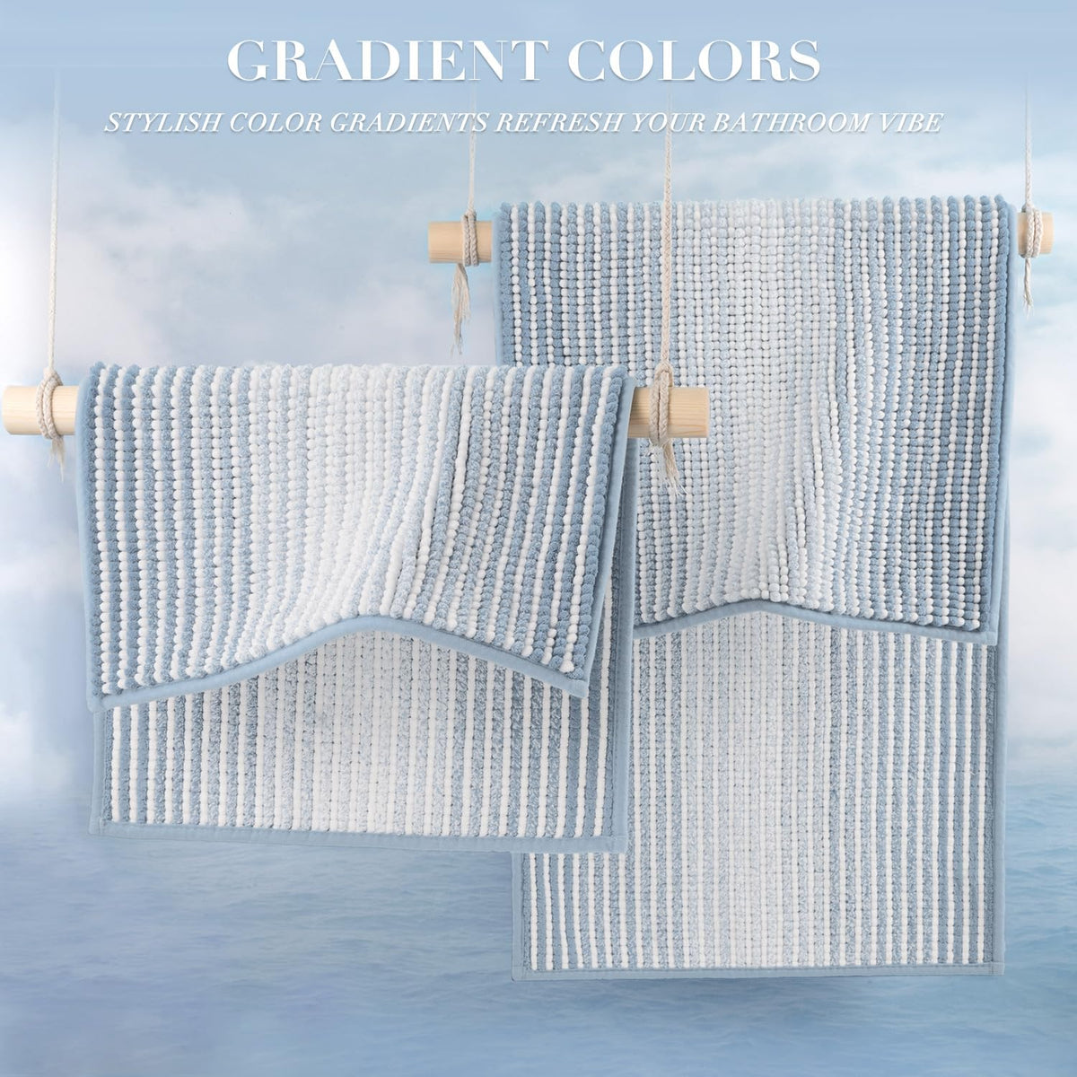 Large Chenille Bathroom Rugs