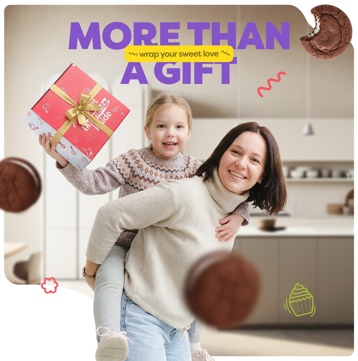 Whoopie Pie Kids Baking Kit with Pre