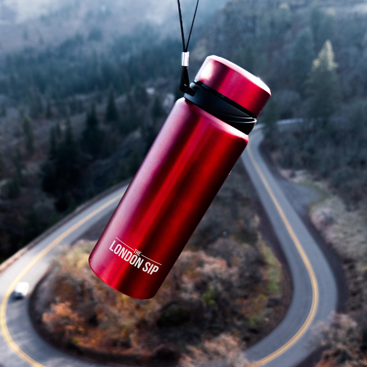 25 oz Multi Function Travel Mug and Tumbler Tea Infuser Water Bottle Fruit Infused Flask Hot and Cold Double Wall Stainless Steel Coffee Thermos (2 Count)