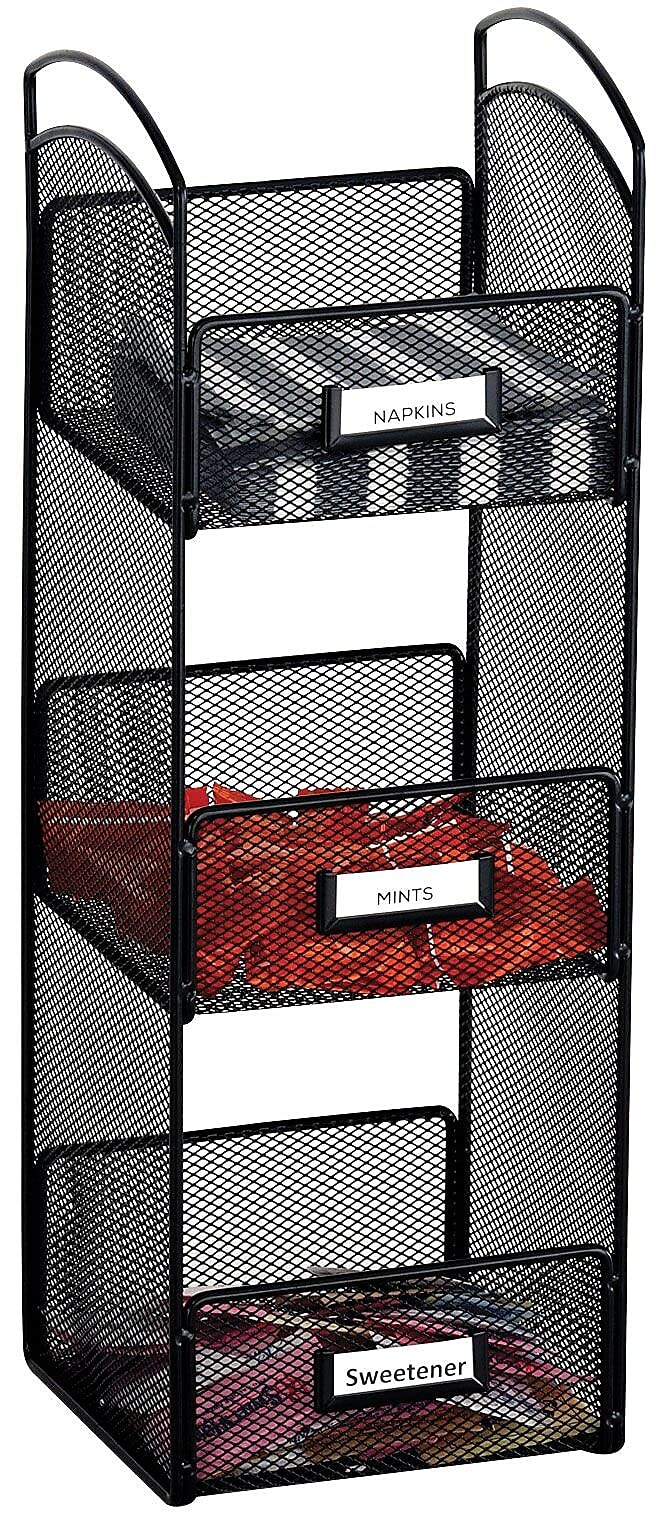 Onyx Mesh Tower Organizer