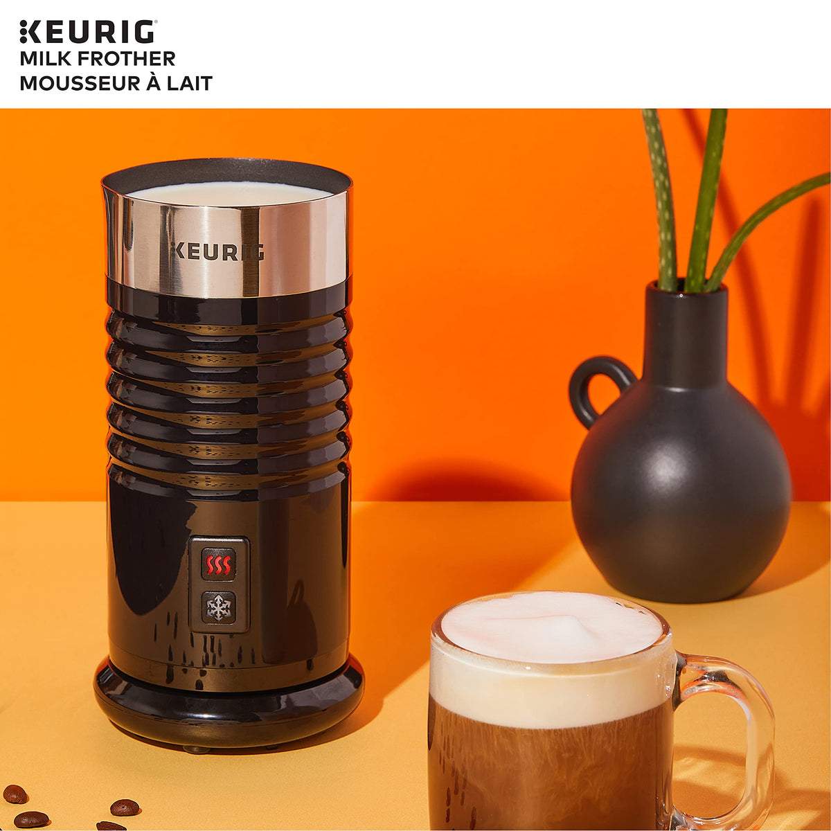 Milk Frother For Lattes And Cappuccinos