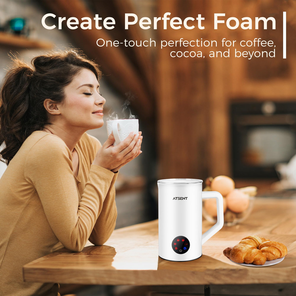 Milk Frother and Steamer