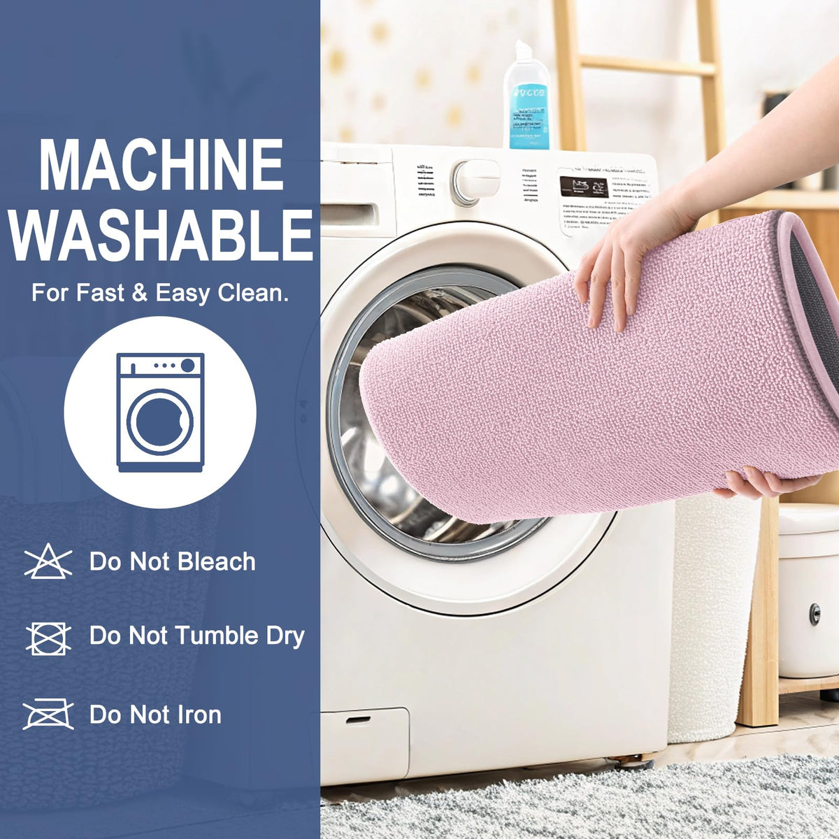 Memory Foam Bathroom Runner Rugs 47x24