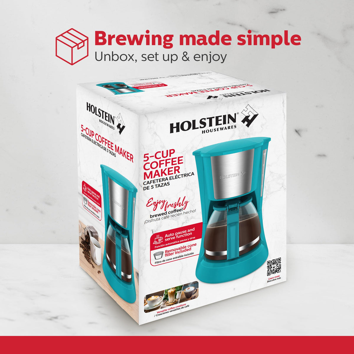 5 Cup Drip Coffee Maker