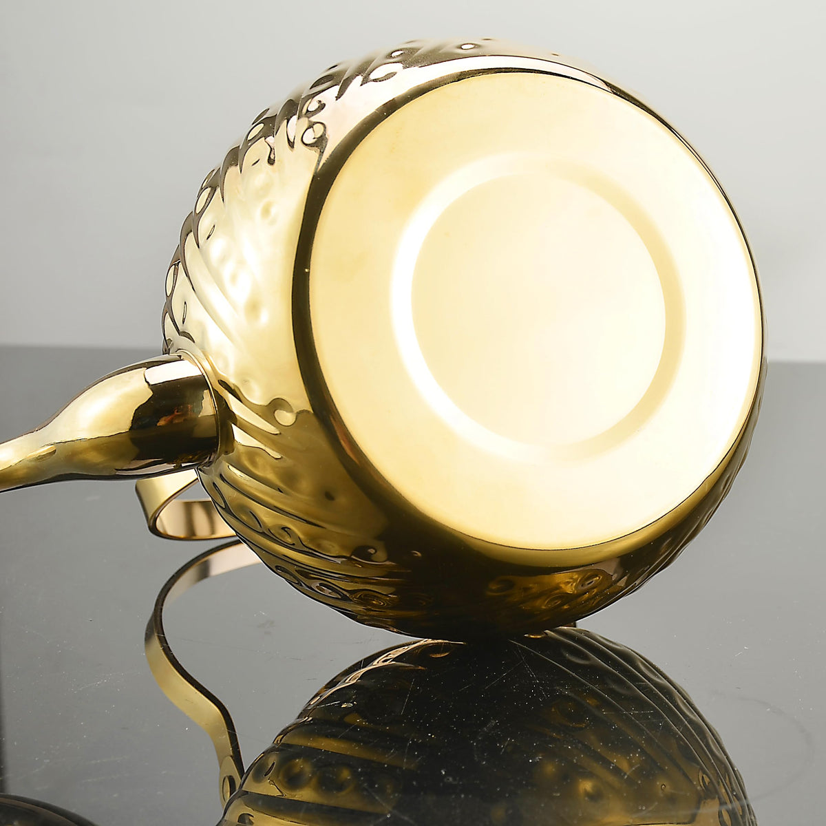 2000ml stainless steel antique style teapot