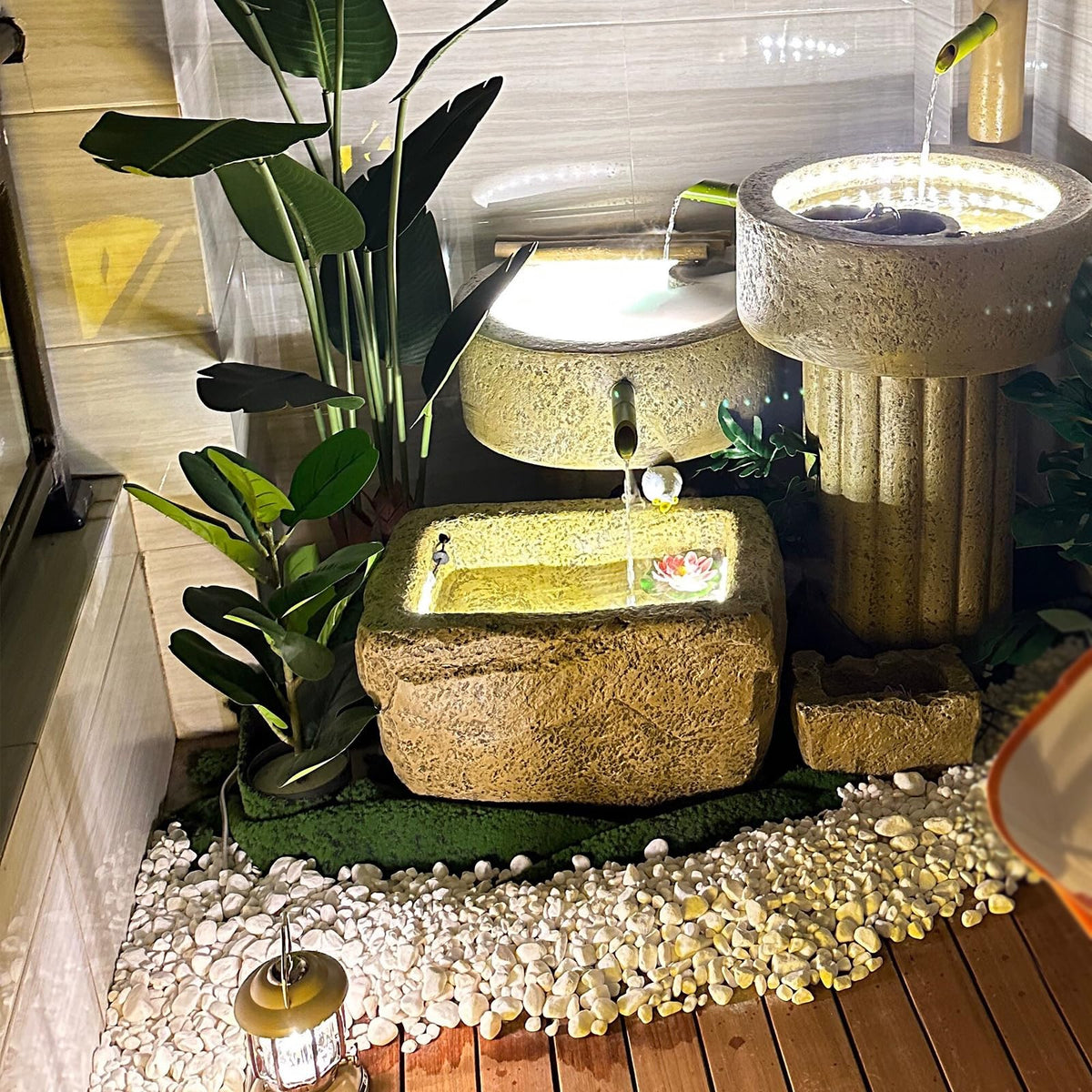 20 lbs White River Rocks for Landscaping