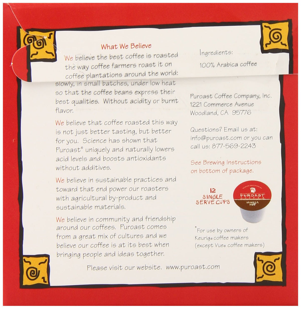Puroast Low Acid Coffee (4.92 Ounce)
