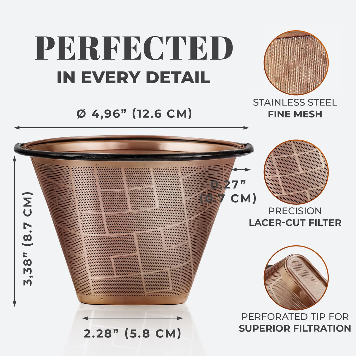 Reusable #4 Coffee Filter for Technivorm Moccamaster KBGV and KBT Coffee Machines