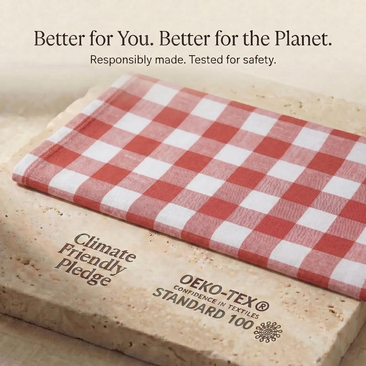 Kitchen Towels Cotton Dish Towels 20”x30” (6 Count)