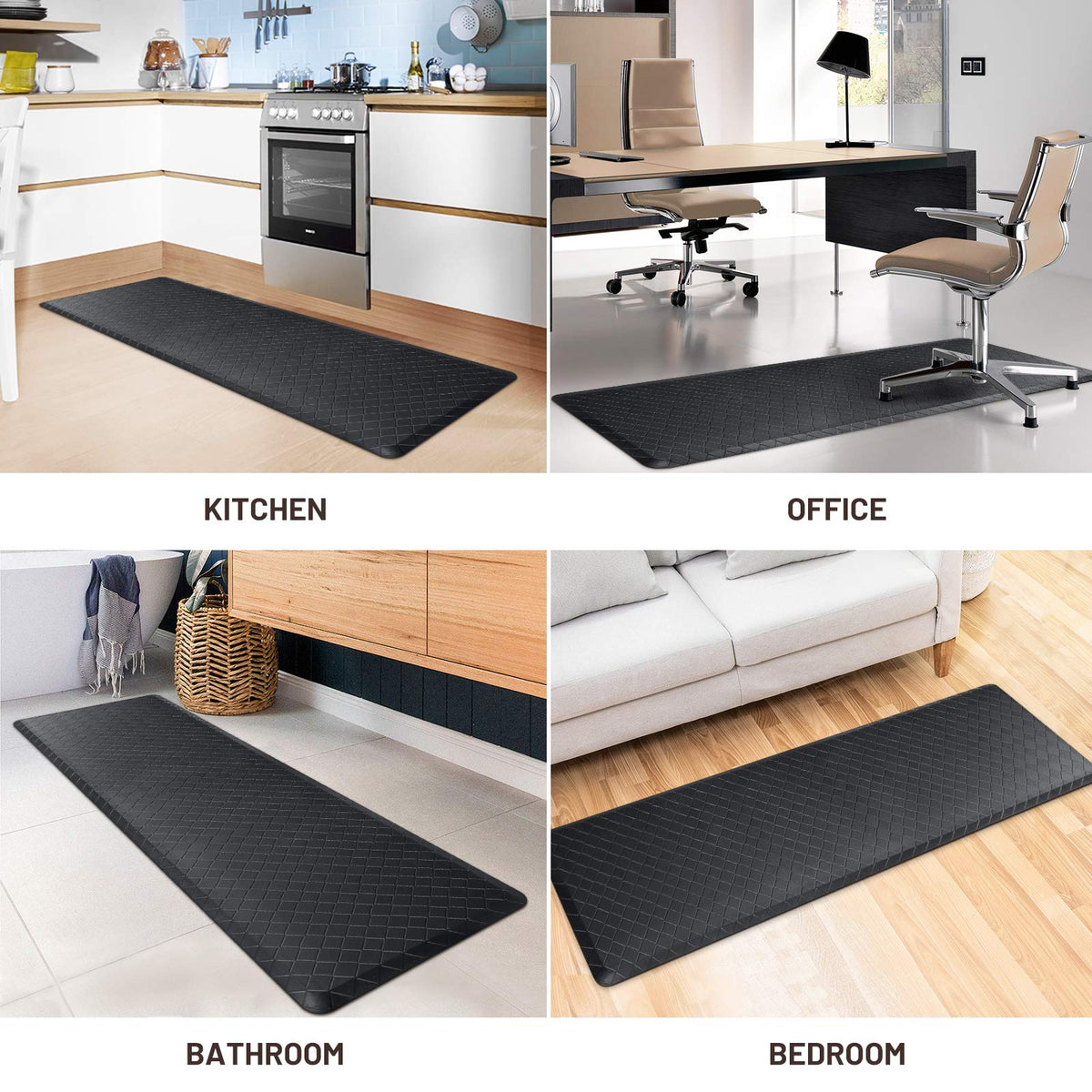 Kitchen Mats for Floor Cushioned Anti