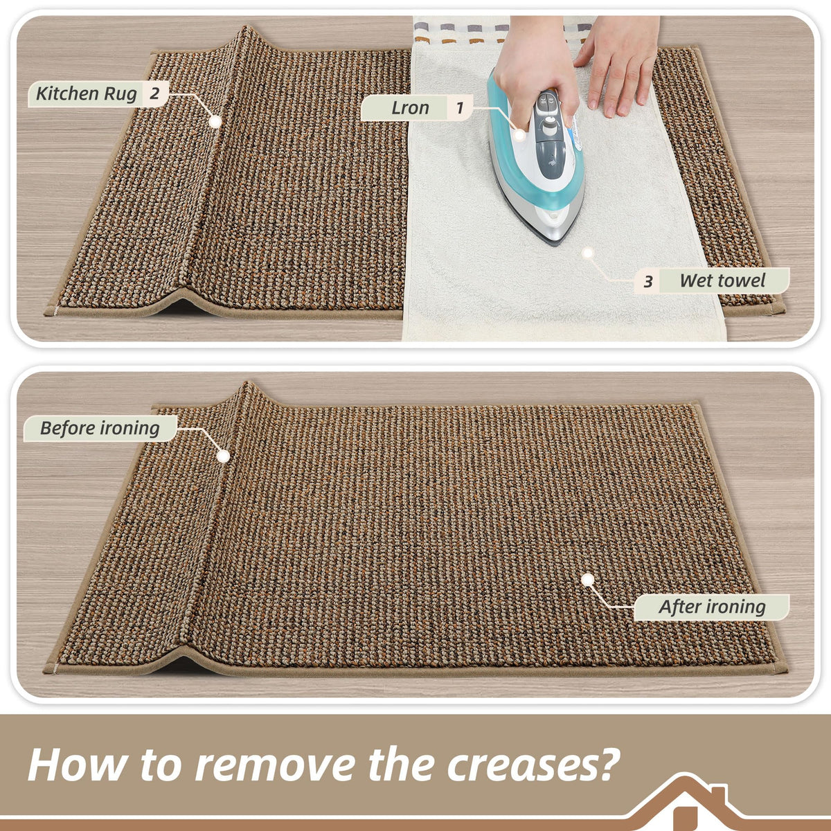 Kitchen Runner Rugs 24"x60"
