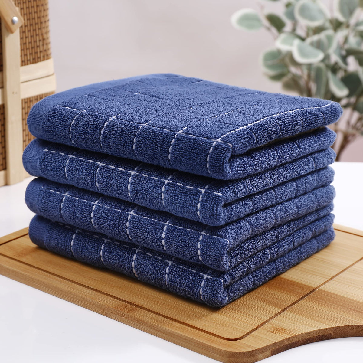 100% Cotton Terry Kitchen Towels (6 Count)