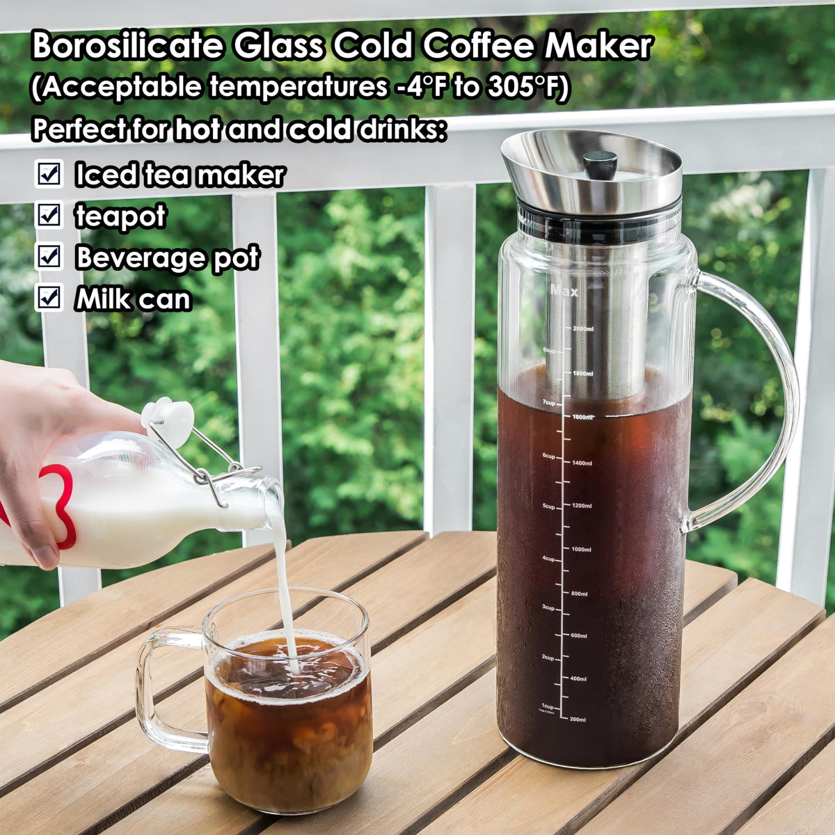 68oz Cold Brew Coffee Maker (68 Ounce)