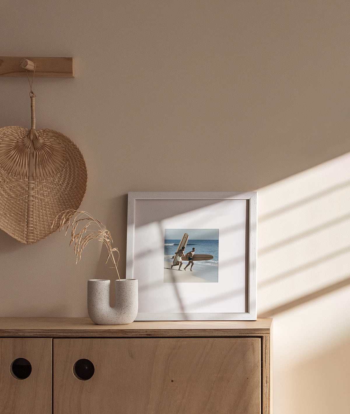 White Oak Wood 10x10 Picture Frame