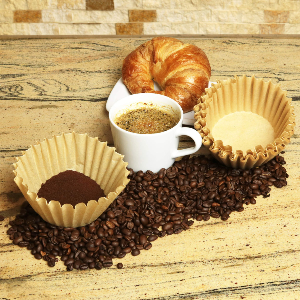8 12 Cup Basket Coffee Filters (500 Count)