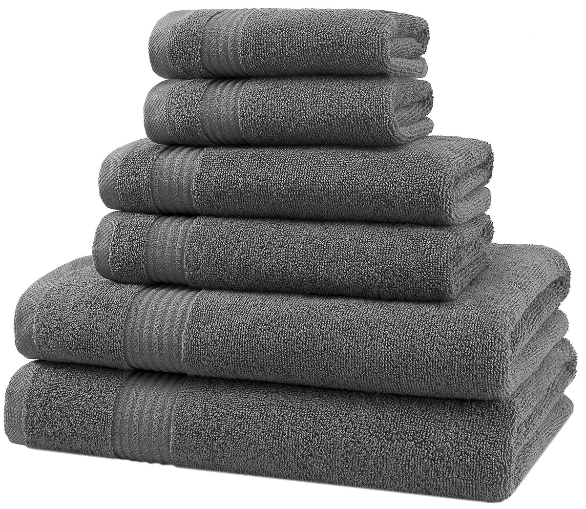 6 Piece Towel Set for Bathroom