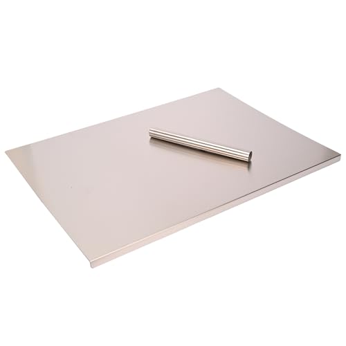 304 Stainless Steel Chopping Board with Lip