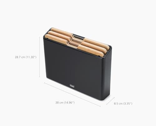 Folio 3 Piece Premium Bamboo Cutting Board Set (3 Count)