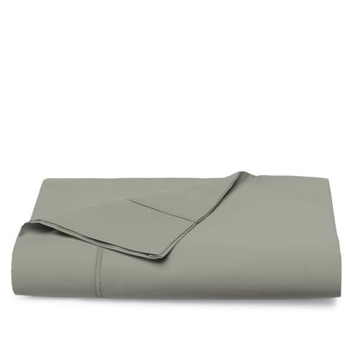Pure 100% Cotton Flat Sheets Only Twin XL Silver