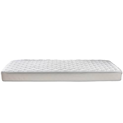 Quilted Waterproof Twin XL Mattress Protector Pad for College Bed