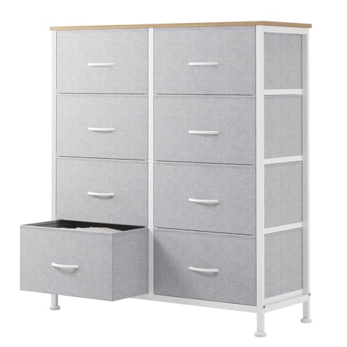 8 Drawer Fabric Dresser for Bedroom