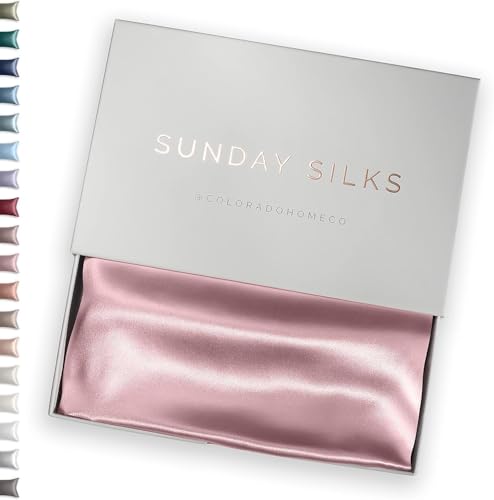 SUNDAYSILKS™ 100% Mulberry Silk Pillowcase