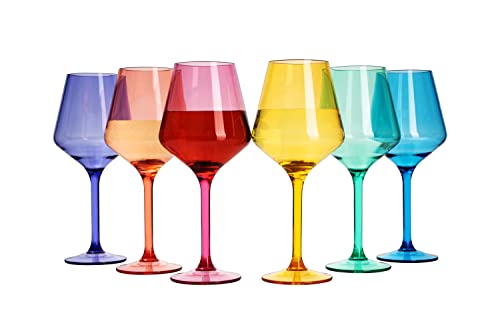 European Style Plastic Crystal (6 Count)