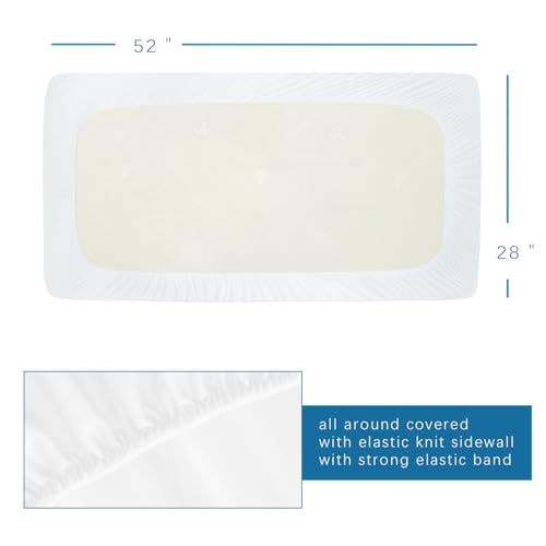 Crib Mattress Protector Waterproof (2 Count)
