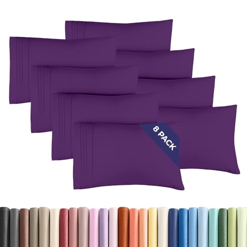 Standard Pillow Cases Set of 8 (8 Count)
