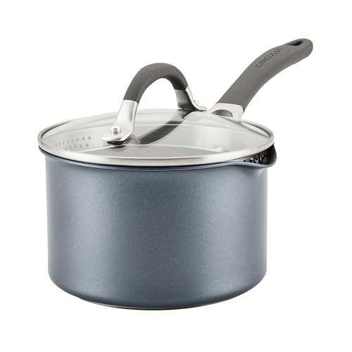 A1 ScratchDefense Nonstick Saucepan with Lid