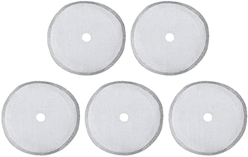 5Pcs Universal French Press Filter Screen 3" 304 Stainless Steel French Press Filter Replacement Useful and Professional Coffee Filters