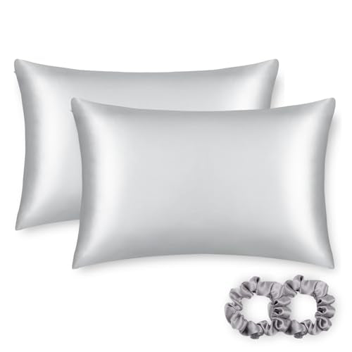 Silk Pillowcase for Hair and Skin (2 Count)
