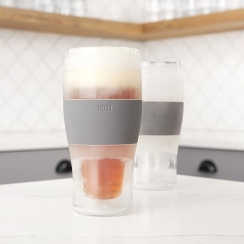 Freeze Beer Glasses (2 Count)