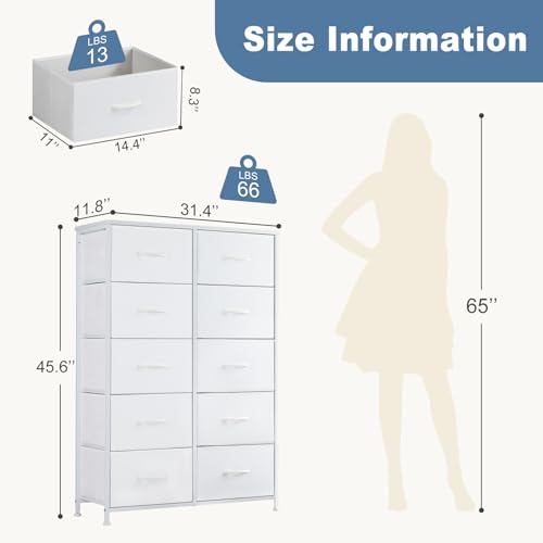 10 Drawer Dresser for Bedroom