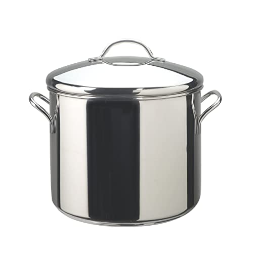 Classic Series Stainless Steel Induction 12 Quart Stock Pot with Lid